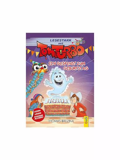 BuchcoverLesestark mit Tom Turbo - Ein Gespenst zum Geburstag 